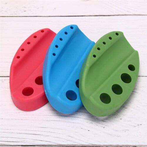 For Tattoo Machine Accessories Oval Silicone Cover Of Standing Rack Tattoo Ink Cup Pigment Cup Stand Holder