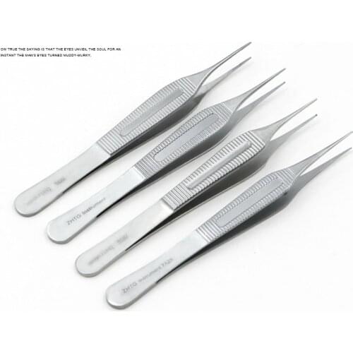 Tiangong Edison beauty plastic fine tweezers double eyelid surgery tool ophthalmology eyelid fat tweezers wire carving