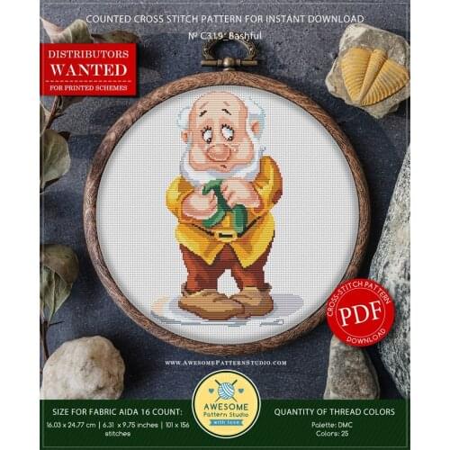 Modern Embroidery Old Man Counted Cross Stitch Kits Christmas for Weddings with 100% Cotton Floss& Free Shipping for Home Decor
