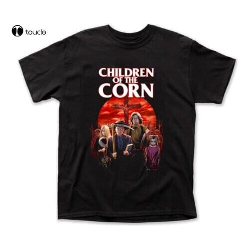 New Children Of The Corn Movie T-Shirt Poster Horror Unisex Vintage Style S-5Xl Cotton Tee Shirt