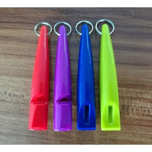 New Dog Whistle Stop Barking Silent Pet Training Plastic Whistles Dog Animal Obedience Sound Free Shipping SN2666