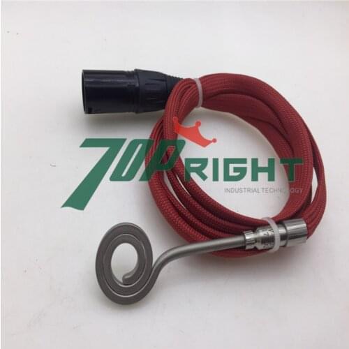 120VAC flat coil heater with thermocouple for highly educated nail