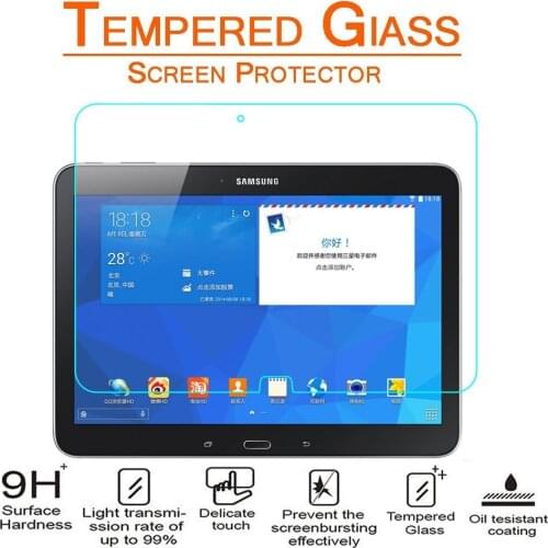 Premium Tempered Glass Screen Protector Guard Film For Samsung Galaxy Note P600 P601 10.1" Tablet 9H 0.3mm Hardness Screen Cover