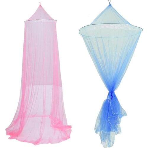 Hung Dome Mosquito Net Diameter 0.6 meters Canopy Hanging Netting Bed Curtain Mosquito Net Queen Pricess Bed Valance Cover