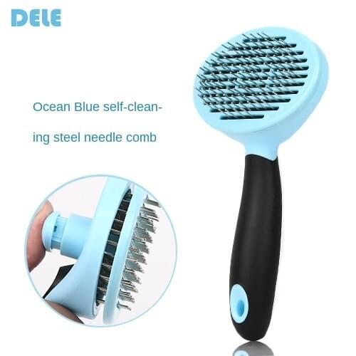 Pet comb dog hair removal Teddy gold special dog hair artifact cat hair brush large small dog products