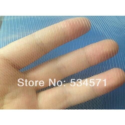 Factory 5yds165cm width soft white mesh fabric wedding dress bridal veil mosquito net tent party backdrop decoration net fabric