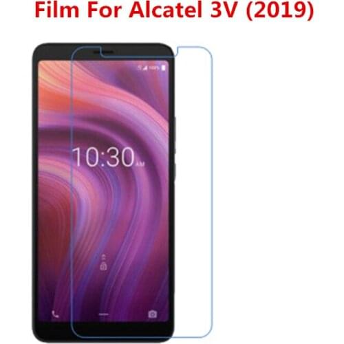 1/2/5/10 Pcs Ultra Thin Clear HD LCD Screen Protector Film With Cleaning Cloth Film For Alcatel 3V (2019)