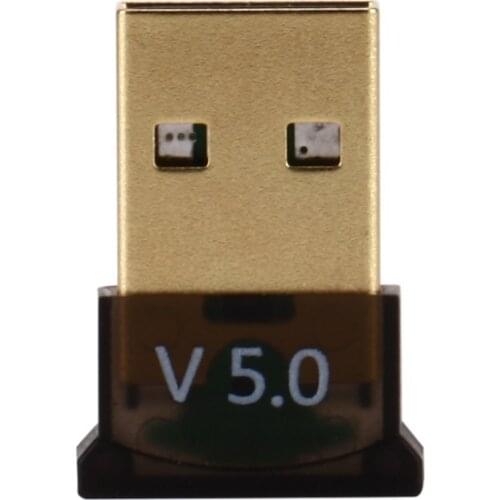 USB Bluetooth 5.0 Adapter Wireless Stereo Receiver Audio For PC Laptop TV 5.0 Bluetooth Wireless Receiving Adapter