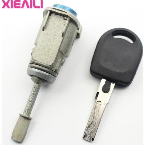 XIEAILI OEM Left Door Lock Cylinder Auto Door Lock Cylinder For Vw Passat B5 With 1Pcs Key S535