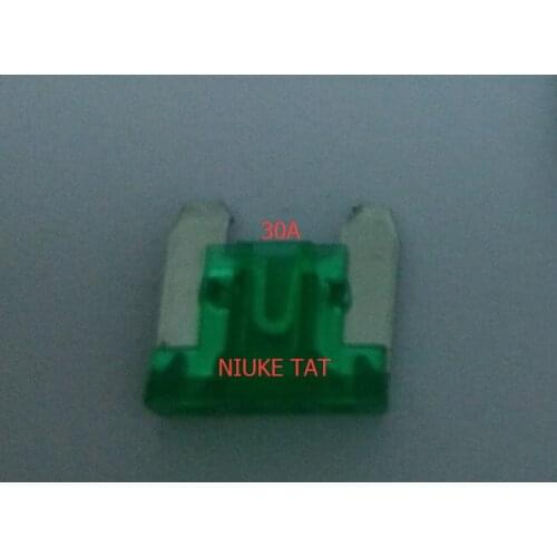 10pcs Mini Auto fuse 30A Boat Blade Fuse 30A Car fuse Automotive fuse 30A Free shipping