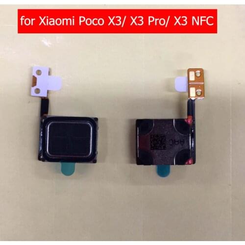 2pcs for Xiaomi Poco X3/ X3 NFC/ X3 Pro Earpiece Speaker EarpieceSpeaker Receiever Flex Cable Repair Replace Parts