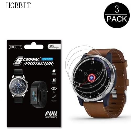 3Pack For Garmin Legacy Hero Series GPS Smartwatch Screen Protector First Avenger and Captain Marvel Explosion-Proof Film