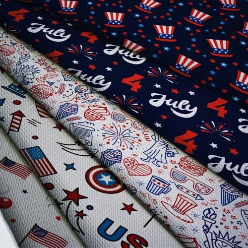 50*140cm Bullet Textured Liverpool Fabric Flower Printed DIY Tissue Kids Home Textile for Sewing Quilt Decoration Home