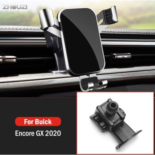 Car Mobile Phone Holder Air Vent Mount GPS Stand Gravity Navigation Bracket For Buick Encore GX 2020 Car Accessories