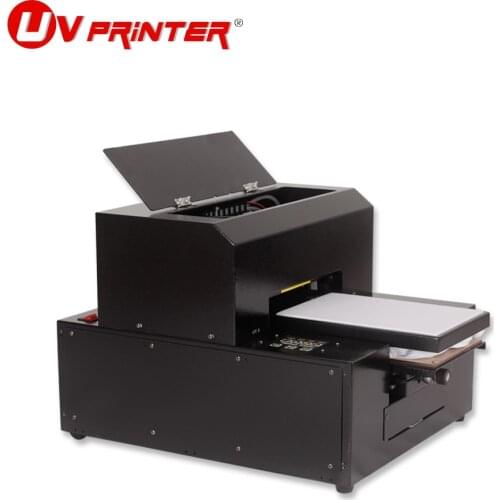 Home UV Flatbed Printer Inkjet Color Printing Phone Case Leather Silicone Metal Gift Box Customized Printing Machine