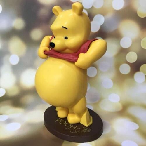 Disney Winnie The Pooh 22cm Toy Model Action Figure Anime Decoration Collection Figurine For Children Gift With Box