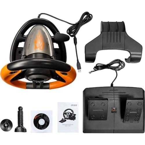 PC simulation computer game steering wheel vibration supports 360 free driver driving the car to learn to drive Need for Speed