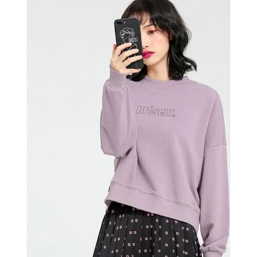 SEESWEET Women's Sweatshirts With Inscriptions