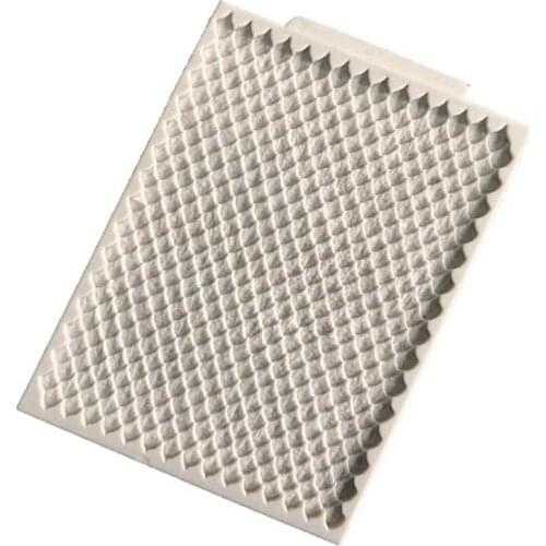 Dragon Scale Pattern Fondant Soft Pottery Glue Drop Clay Gypsum Automobile Decoration Mold