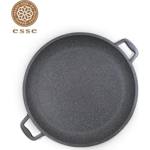 Aluminum Casting Granite Coating 36 cm Pan , Dishwasher Safe , Non-Stick , Can Enter The Oven