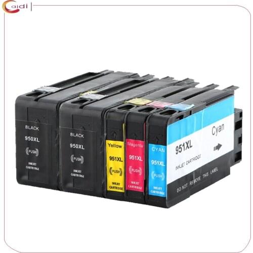 Compatible for HP 950XL 951XL Ink Cartridge (2BK, 1Y, 1M, 1C)for HP Officejet PRO 8100 8600 8610 8620 8630 8640 8660 8615 8625