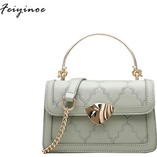 Handbags and Purses for Women 2020 New Trend Brand PU Leather Vintage Shoulder Bag Ladys Hand Bag Flap Crossbody Bags