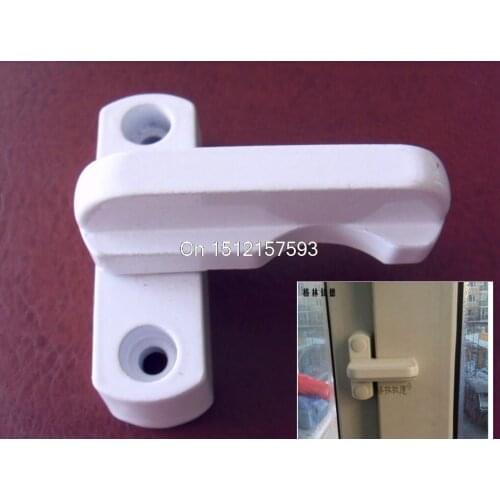 2PCS PVC-steel doors and windows T-Lock,security locks,sliding doors and windows children lock Door and window accessories