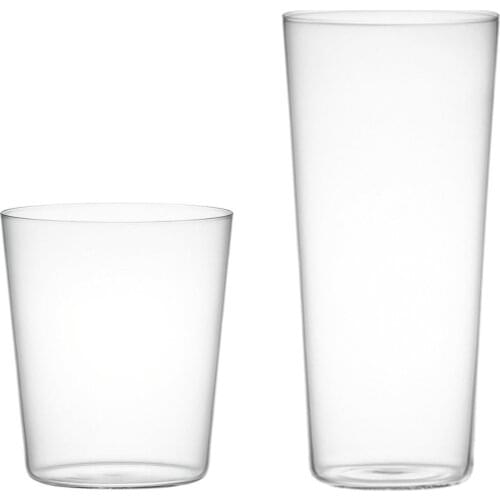 Extra Light 4PCS 450ml Water Cup,Cocktail Glasses,Whisky Glasses,Juice Glasses Collins Glass Set of 4