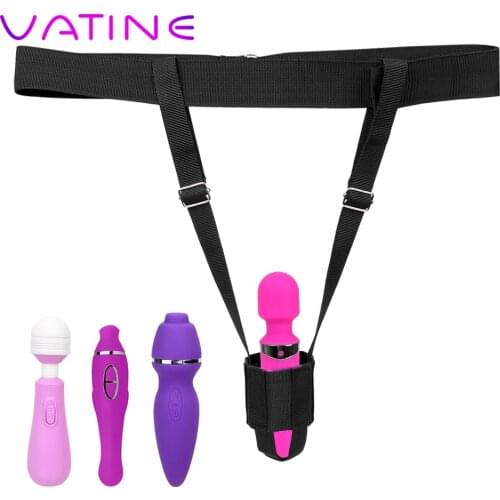 VATINE Female Fasten Belt Erotic Dildo Belt Adjustable Strap Sex Toys for Women Bondage Gear Adult Products Masturbation Tool
