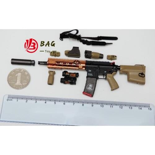 1/6 of the Action Figures Model DAMTOYS SF002 ghost2.0 Titan HK416