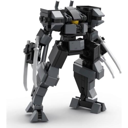 135Pcs 10cm DIY STEM MOC Mecha Bricks Model Small Particles Building Block Educational Toy