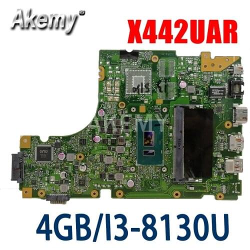 90NB0FJ0-R00090 Laptop motherboard for ASUS VivoBook 14 X442UAR X442UQR X442UN X442UR X442UA mainboard 4GB-RAM I3-8130U