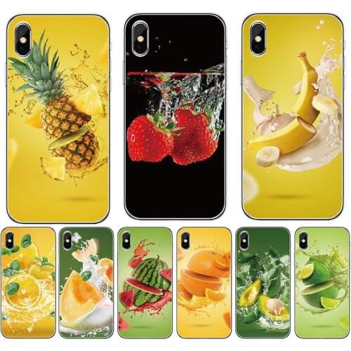 Case for Cubot P40 P30 P20 X30 C30 X19 X18 Plus Note 7 20 J7 R19 R15 pro Max Soft TPU Cool Summer fruits print Phone cover Capa