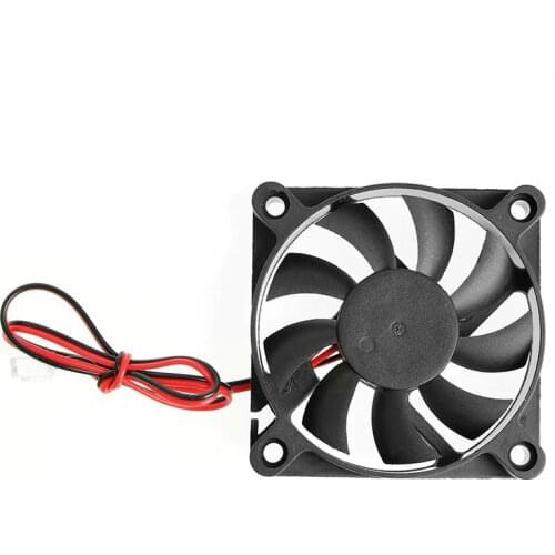 DC 12V 2-Pin 60x60x10mm PC Computer CPU System Sleeve-Bearing Cooling Fan 6010 A0NC