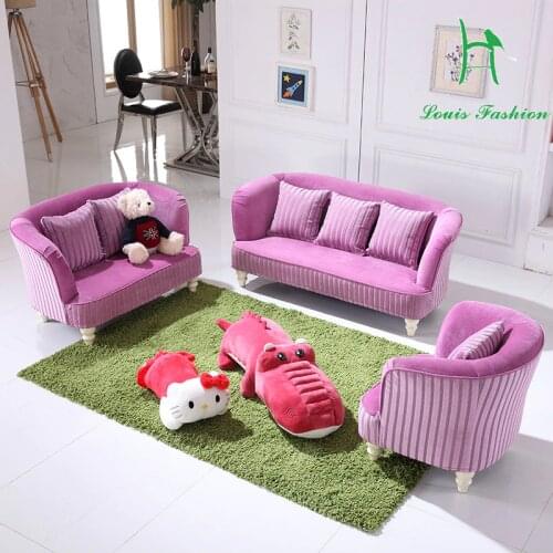 Princess baby children sofa sofa can unpick and wash sofa kindergarten double trio male girl
