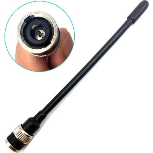 For Kenwood,BAOFENG,ICOM 400-470MHz UHF Fexible Spring Walkie Talkie Ham Radio IC-V8 BNC Antenna