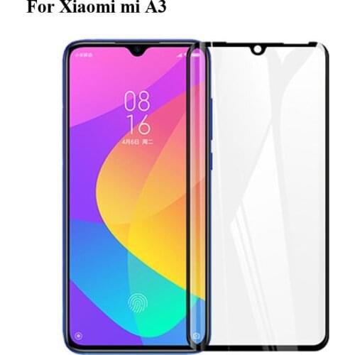 For Xiaomi Mi A3 Screen Protector Full Anti-Burst Tempered Glass Screen Protector Film For Xiaomi Mi A 3 Protection miA3