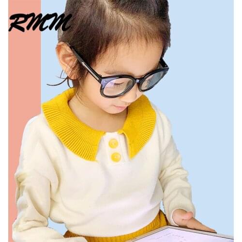 Round Anti Blue Light Kids Glasses Optical Frame 2020 Children Boy Girls Computer Blocking Anti Reflective Eyeglasses
