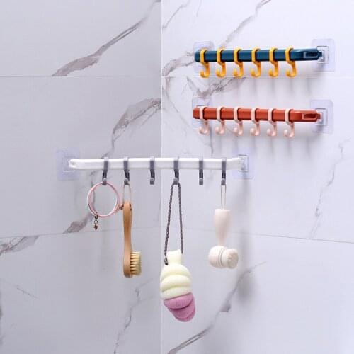Adhesive Hooks Rack Wall Hanger Space Saver Heavy Load TStrong Kitchen tableware utensils Spoon Bathroom Towel Hook