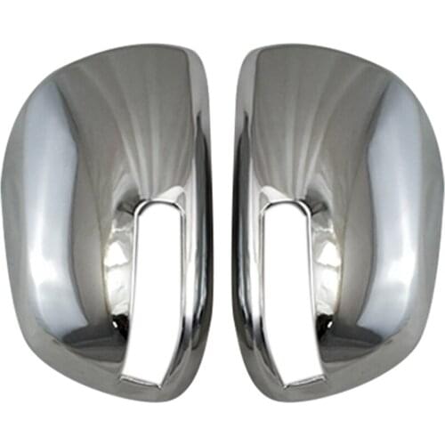 Car Rearview Mirror Cover Door Side Mirror Cover for Vanguard 2008-2012 Voxy Noah 70 Alphard20 Vellfire Abs