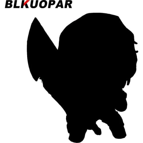 BLKUOPA Swordsman Car Stickers Creative Decals Trunk Skateboard Waterproof Occlusion Scratch Decor Motorcycle Sunscreen