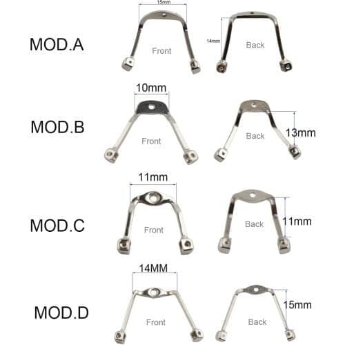 20pcs Eyeglasses Nose Pads Arm Stainless Steel Nose Pad Holder Glasses Accessories glasses repair replacement