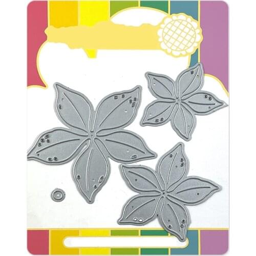 2021 New Plant Flower Leaf Layered Metal Cutting Dies For DIY Craft Making Paper Greeting Card Album and Scrapbooking No Stamps