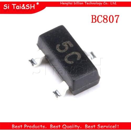 100pcs BC807-40 SOT23 BC807 SOT 807-40 SOT-23 PNP general purpose transistor new and original