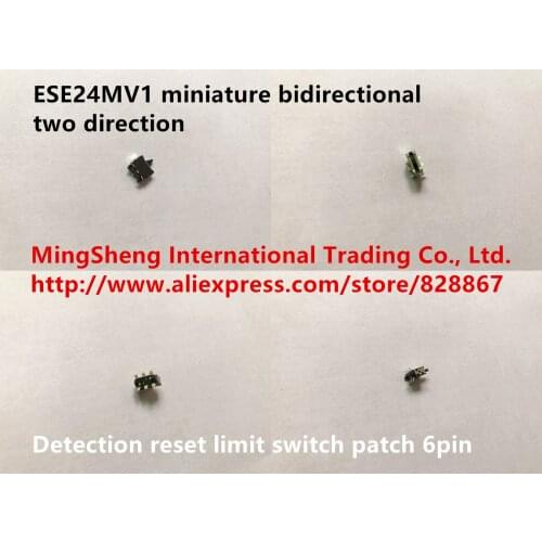 Original new 100% ESE24MV1 miniature bidirectional two direction detection reset limit switch patch 6pin
