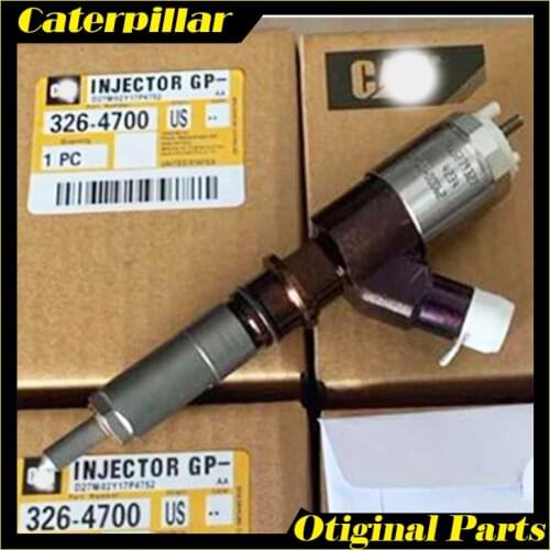 Caterpillar Original 10R-7675 326-4700 Fuel Injector 10R7675 3264700 for E320D E323D Excavator C6.4 GP Common Rail Injection