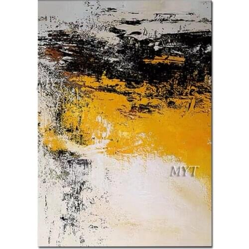 Simple Abstract Oil Painting Unframed Canvas Handmade Wall Decoration Art High Quality Paintings Artwork Entrance Canvas Art