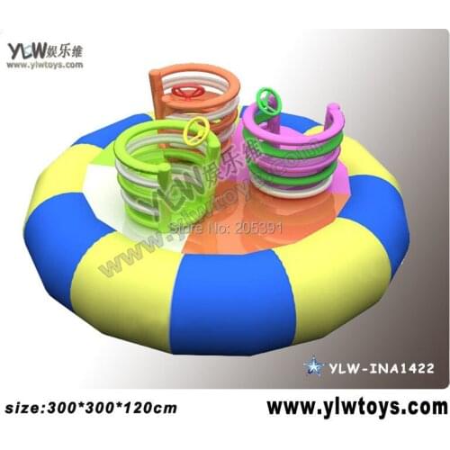 Amusement play equipment,electric swivel for children,kids play center indoor playground rotating swing YLW-INA1844