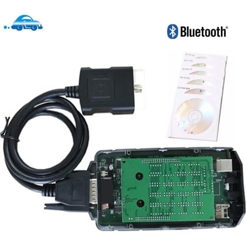With Green PCB board ! New vd tcs cdp pro with bluetooth V5.008 R2 cars trucks diagnostic tool working better quality