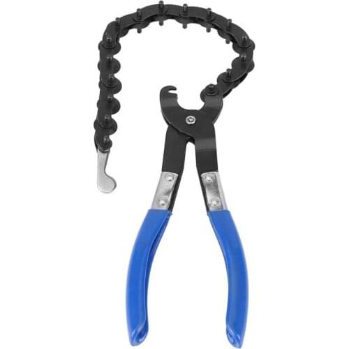 Universal Exhaust Tail Pipe Steel Copper Tubing Cutter Cutting Chain Pliers Exhaust and Tail Pipe Tube Cut Off Tool Cutter